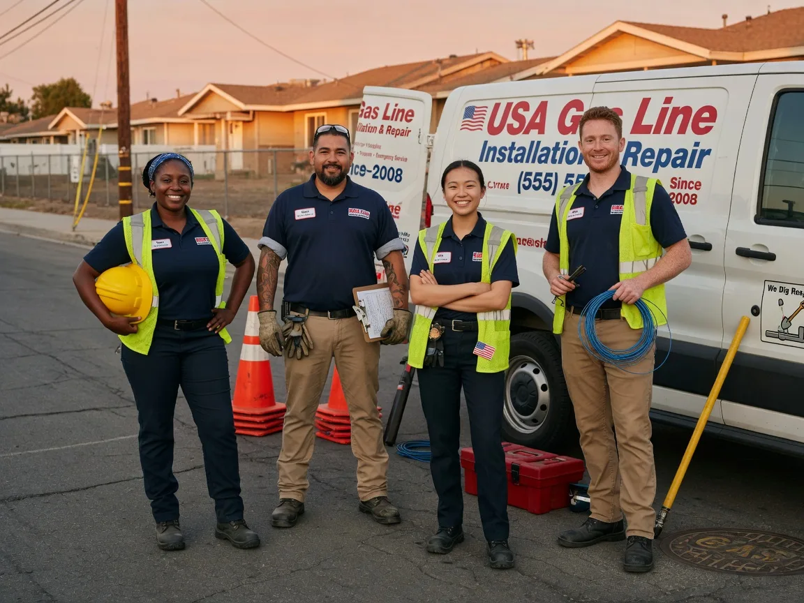 Gas Line Installation company in Ronco, PA